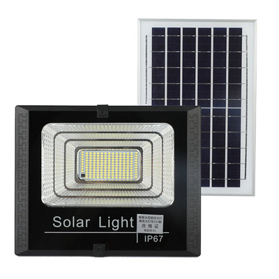 Security Exterior LED Solar Flood Lights Outdoor 45W PVC Powerful 3 Years Warranty