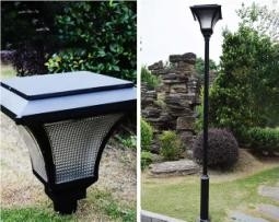 حیاط فضای باز LED باغ چراغ چراغ چمن 450mmx390mm E27 قابل تعویض